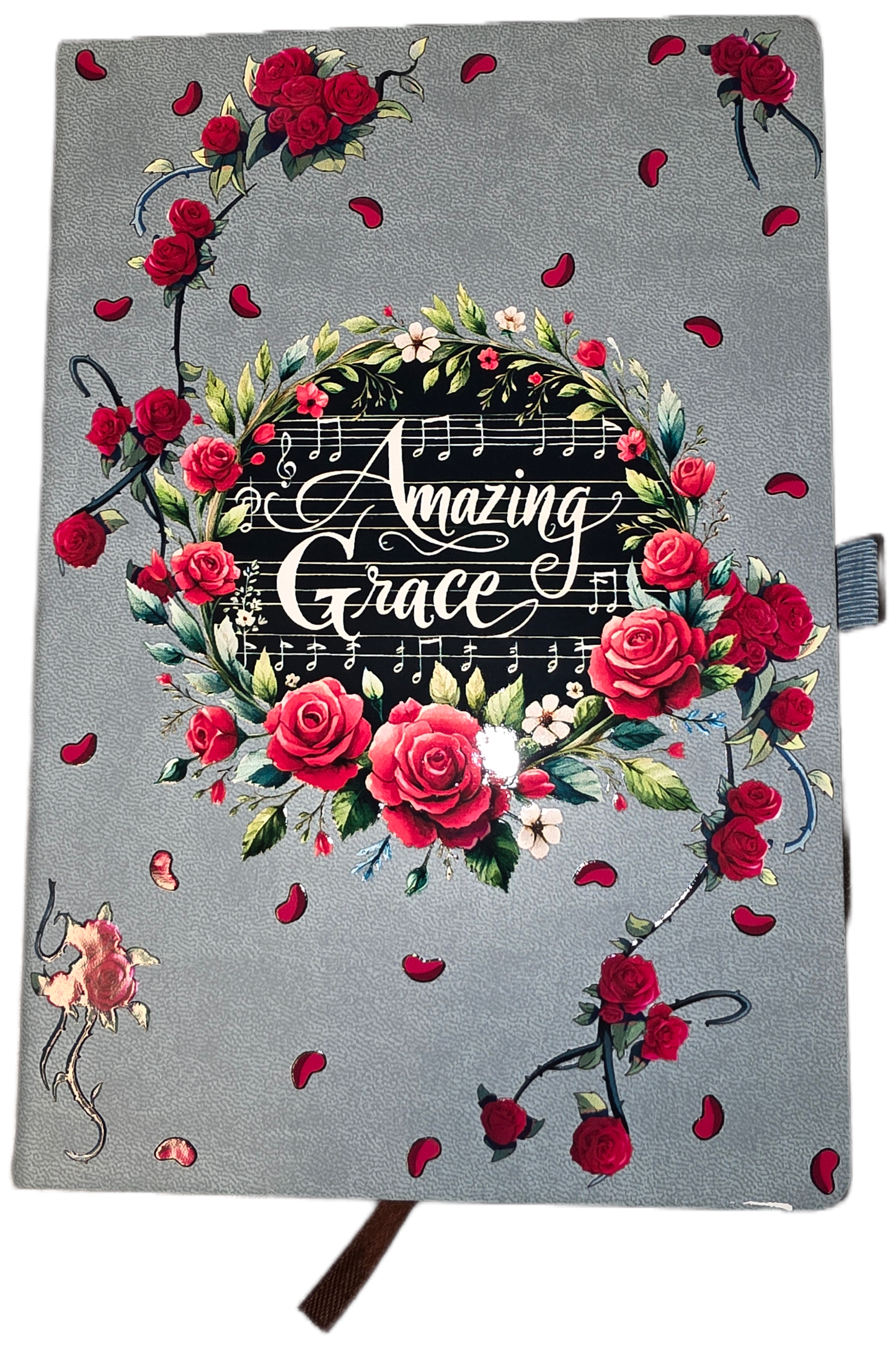 A5 Line Journal Notebook 5.5 x 8.2 inch with Pen Holder
