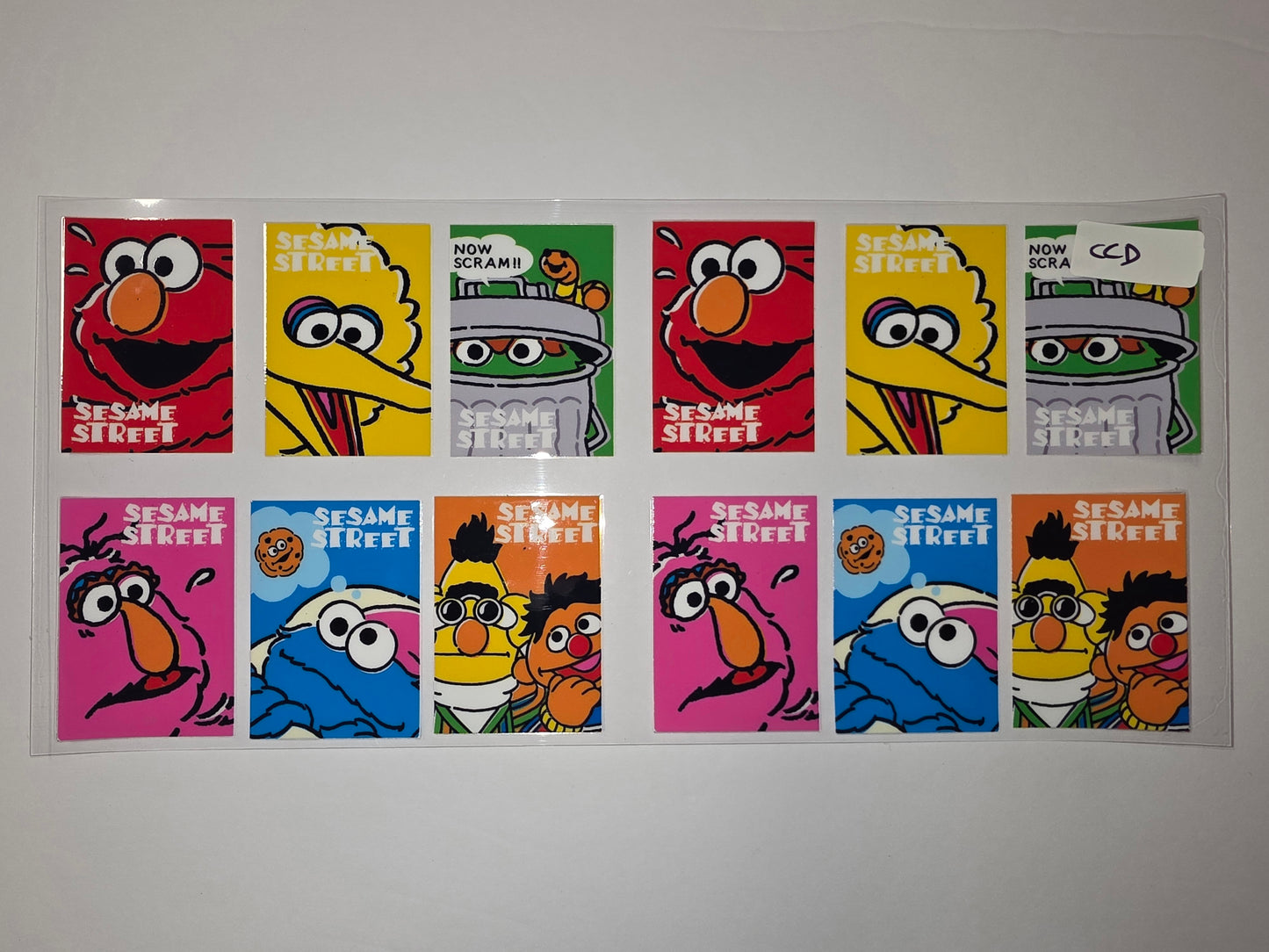 Sesame Street Character Tumbler Wraps - Elmo, Big Bird, Cookie Monster, Bert & Ernie