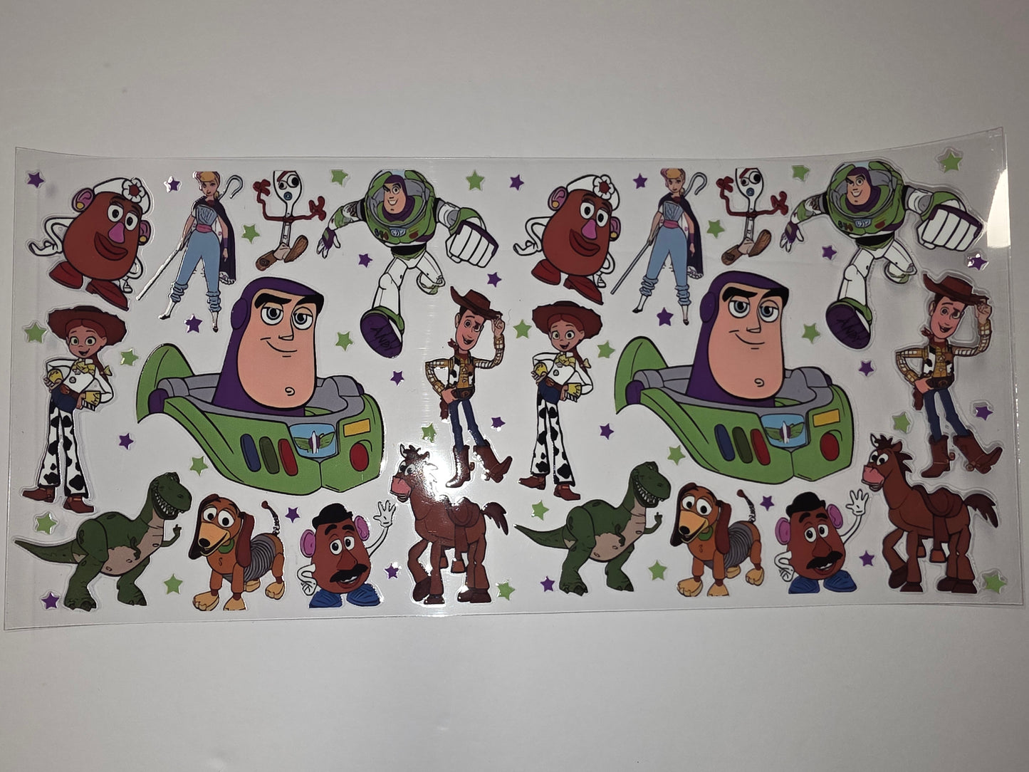 Toy Story Character Tumbler Wrap - Buzz, Woody, Jessie, Rex, Slinky, Bo Peep & More