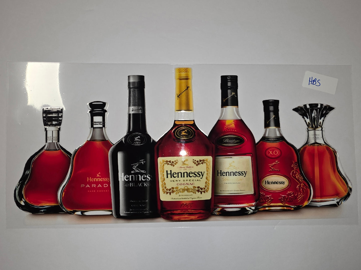 Hennessy Bottle Collection Tumbler Wrap | Cognac Lover Gift | Luxury Drinkware Design