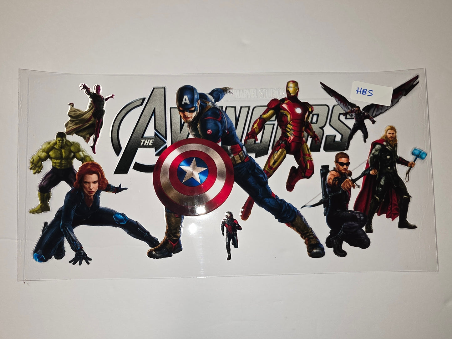 Avengers Assemble Tumbler Wrap | Marvel Superhero Design | Vibrant Colors