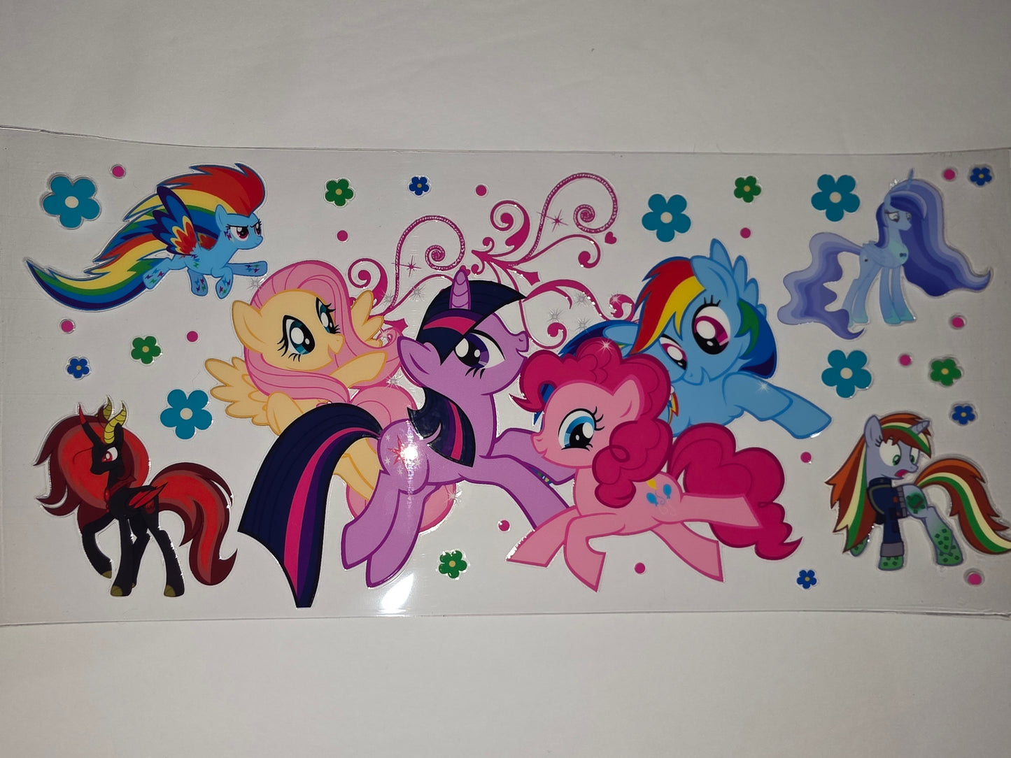 My Little Pony Tumbler Wrap - Rainbow Dash, Pinkie Pie, Twilight Sparkle & Friends