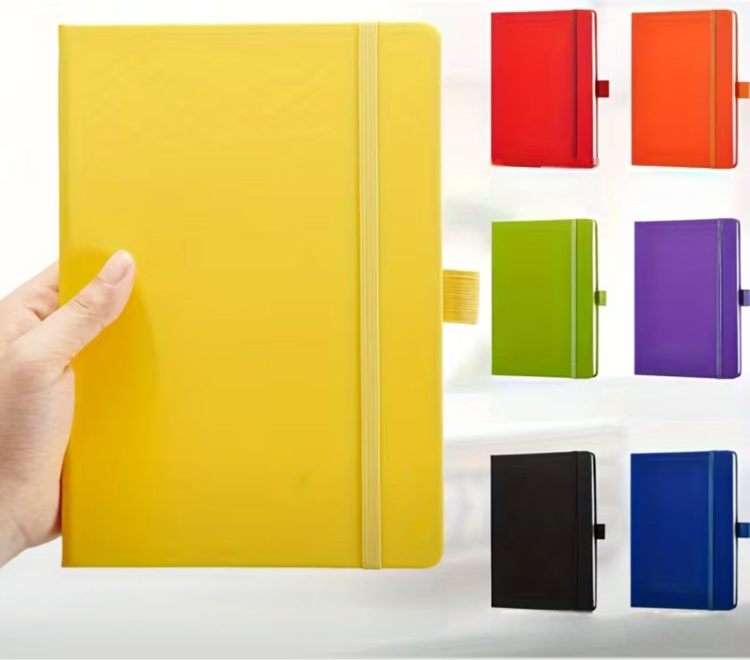 A5 Line Journal Notebook 5.5 x 8.2 inch with Pen Holder