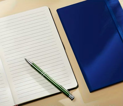 A5 Line Journal Notebook 5.5 x 8.2 inch with Pen Holder