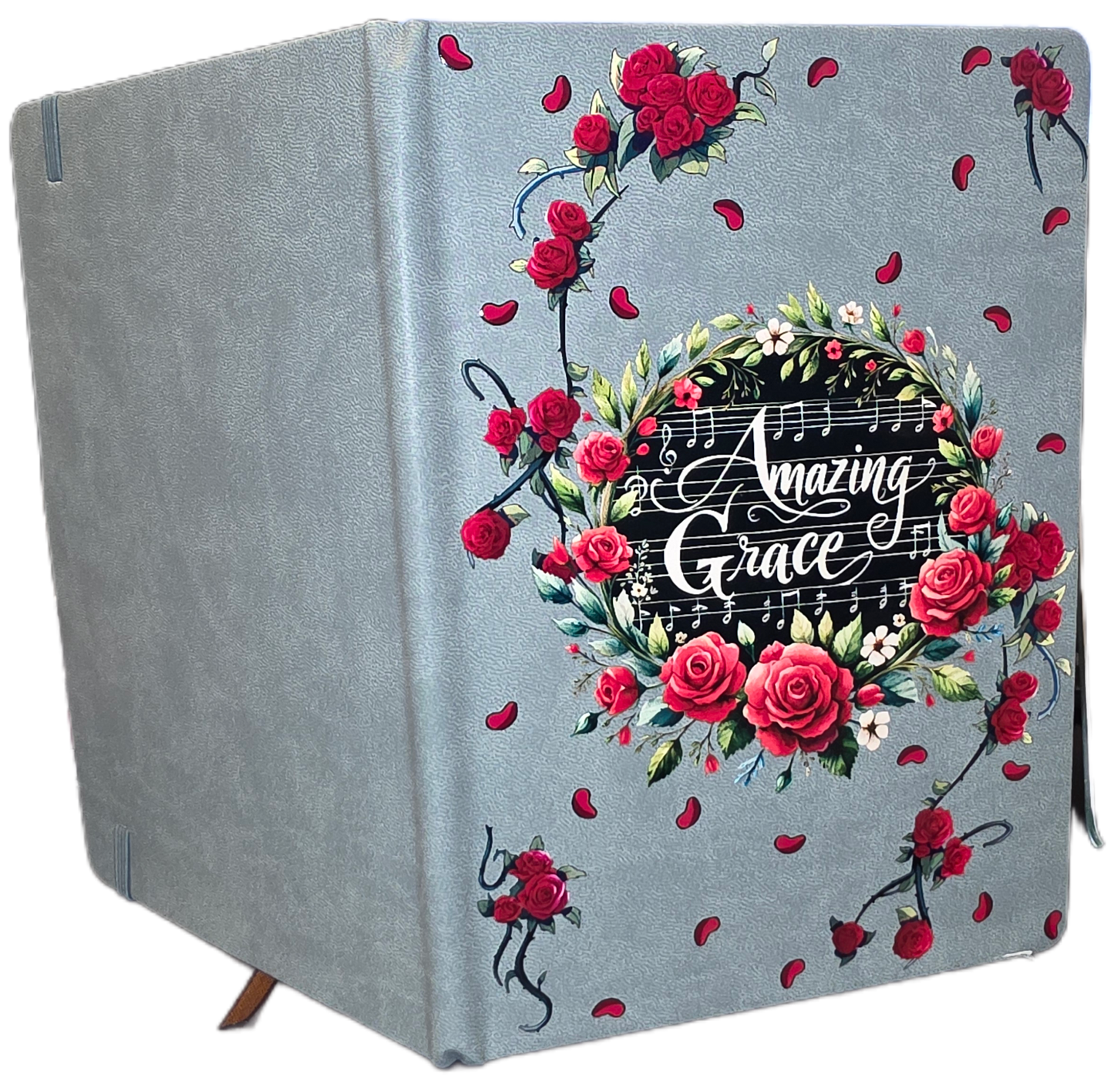 A5 Line Journal Notebook 5.5 x 8.2 inch with Pen Holder