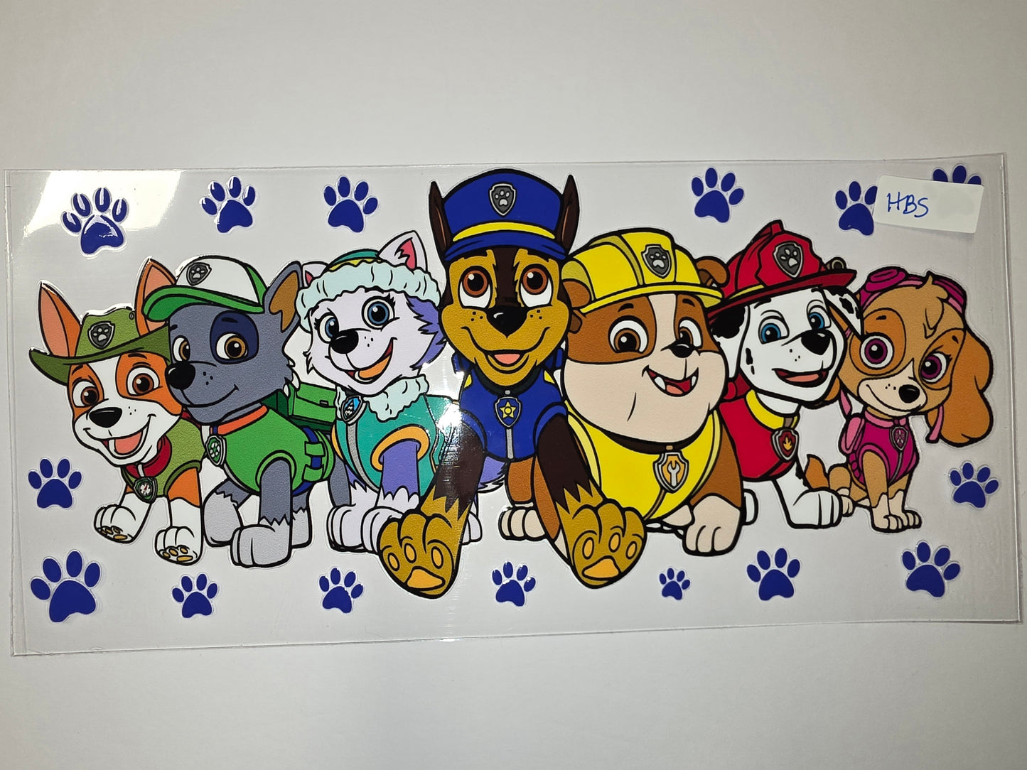 Paw Patrol Pup Squad Tumbler Wrap - Vibrant Cartoon Dog Design for Kids' Drinkware