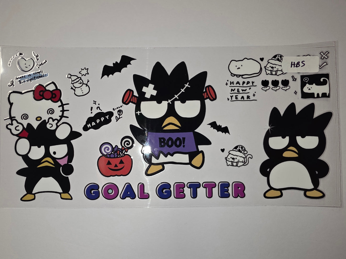 Cute Penguin & Hello Kitty Halloween & Holiday Tumbler Wraps | Sublimation & Vinyl Designs