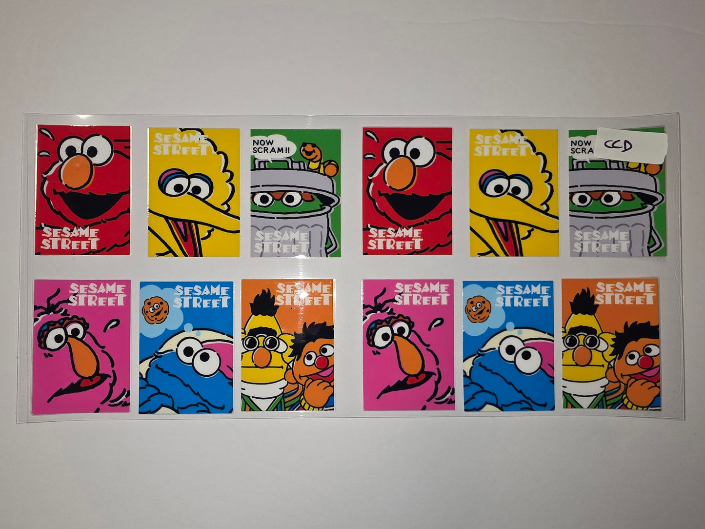 Sesame Street Character Tumbler Wraps - Elmo, Big Bird, Cookie Monster & More - Vibrant Colors