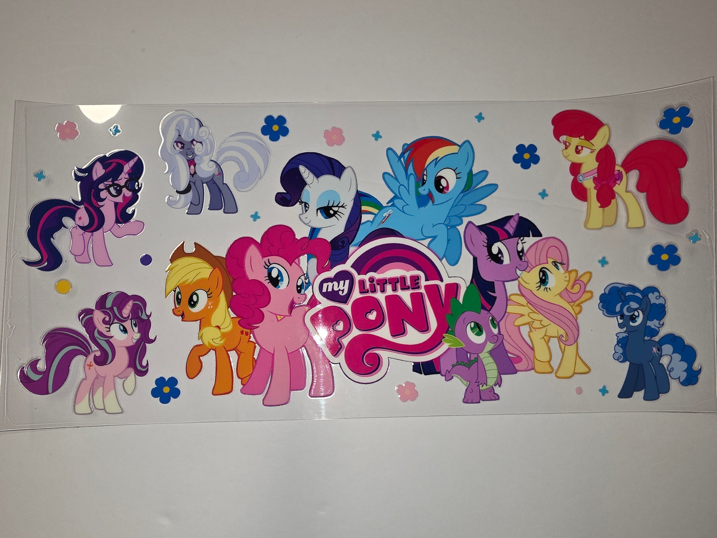 My Little Pony Tumbler Wrap - Rainbow Dash, Twilight Sparkle, Pinkie Pie & Friends
