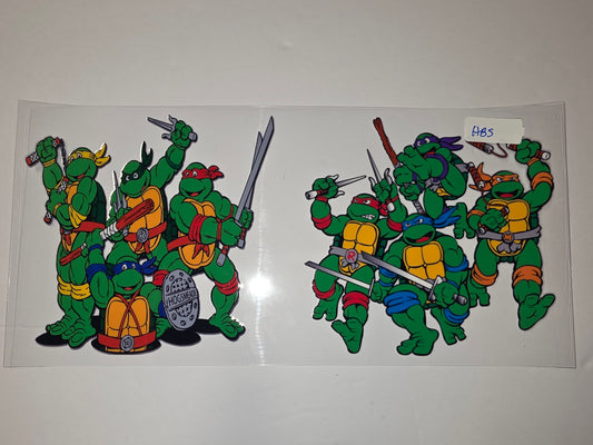 Teenage Mutant Ninja Turtles Tumbler Wrap - Classic Cartoon Design
