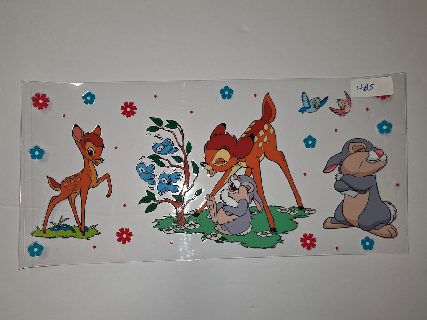 Bambi & Thumper Tumbler Wrap - Whimsical Forest Friends Design