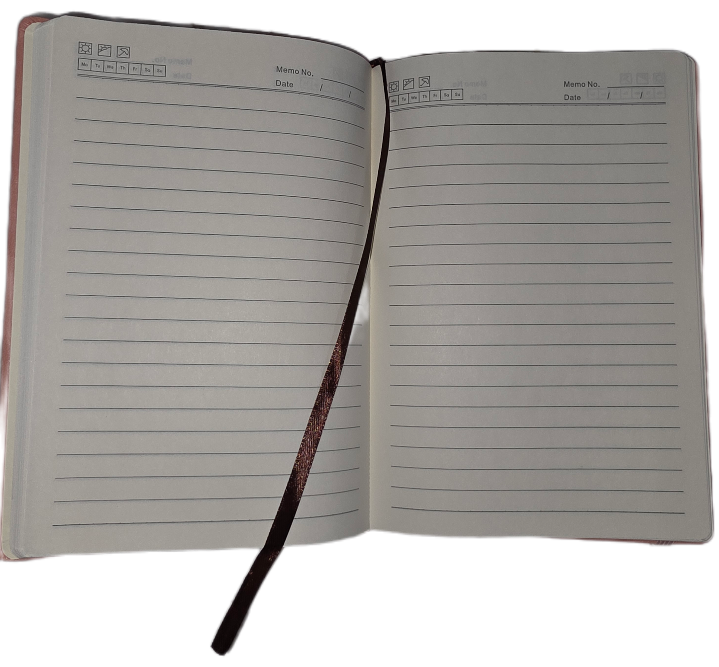 Spanish Religious Prayer A5 Line Journal Notebook 5.5 x 8.2 inch with Pen Holder