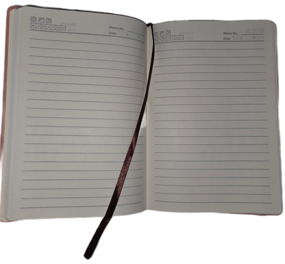 Spanish Religious Prayer A5 Line Journal Notebook 5.5 x 8.2 inch with Pen Holder