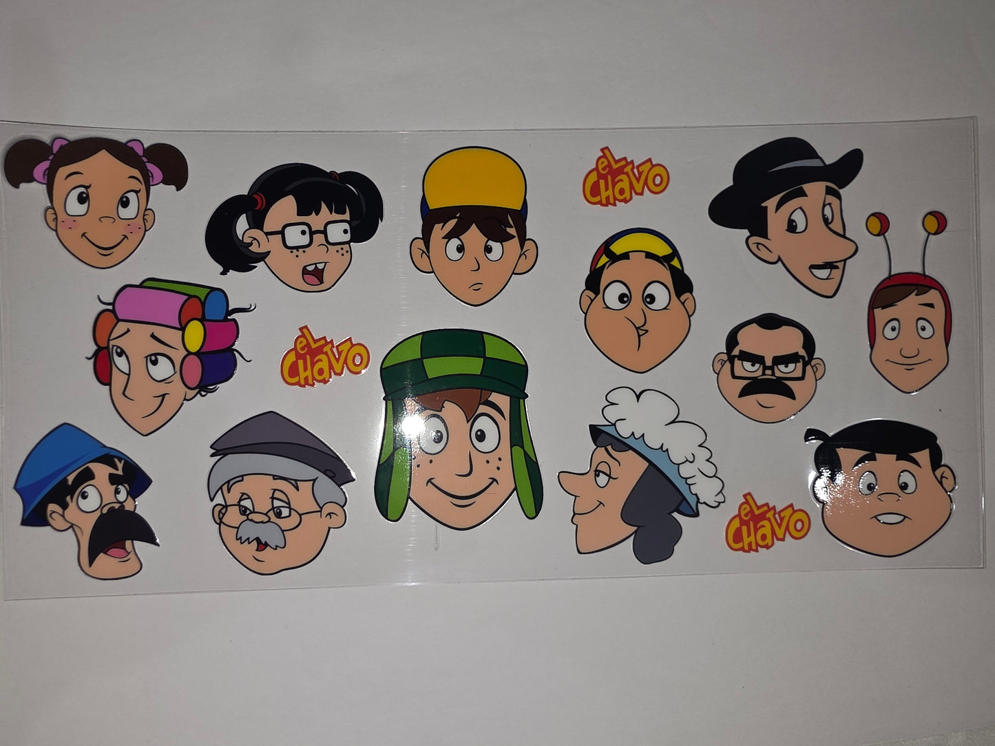 El Chavo del Ocho Cartoon Character Tumbler Wrap | Fun & Nostalgic Drinkware Design